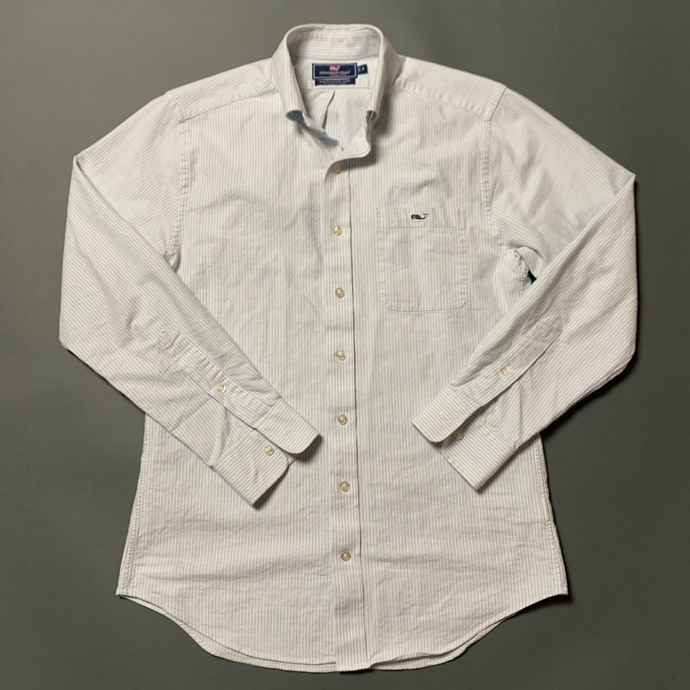 Vineyard Vines Slim Fit Tucker Shirt Size Small